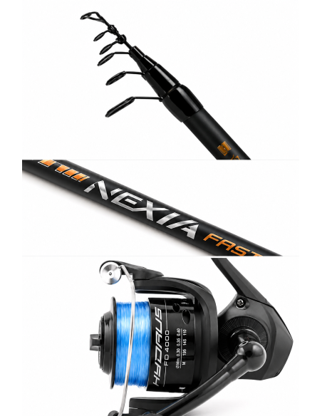Kit Bolognese Canna Trabucco Nexia Fast Bolo + Mulinello Trabucco Hydrus