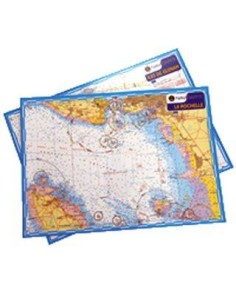 NAUTICARD Carta Navigazione Costiera e Pesca 1:100000