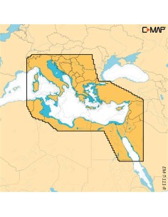 C-MAP REVEAL X EAST MEDITERRANEAN