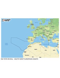 C-MAP REVEAL EUROPA SUD OVEST Y076