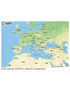 C-MAP DISCOVER - ADRIATIC AND IONIAN SEA Y203
