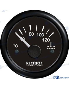 RECMAN Indicatore temperatura acqua NERO