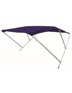 Cappottina Alluminio 3 Archi Cm 170 Blu