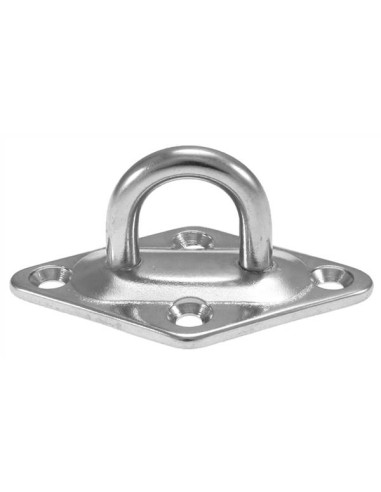 Basetta Inox Romboidale MM 40x64