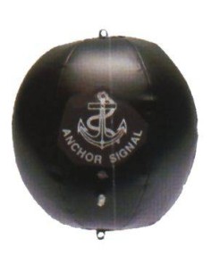 Pallone Nero Gonfiabile Diametro 40 mm - Segnalazione Nautica