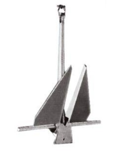 Ancora Danforth Zincata 6 kg