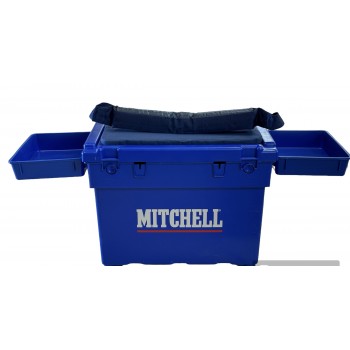 Cassone Seat Box MITCHELL con 2 vaschette, Cuscino e Tracolla
