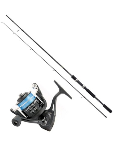 Kit Spinning Canna Shimano FX + Mulinello...