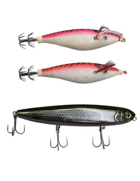 Kit Spinning Canna Shimano FX + Mulinello Trabucco Hydrus + Artificiali Omaggio