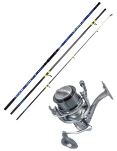 Kit Surfcasting Combo Canna Colmic Minerva 3 pezzi 4,20mt...