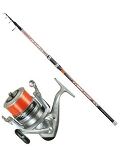 Kit Surfcasting Canna Trabucco Oceanic 4,00mt 200gr con... 2
