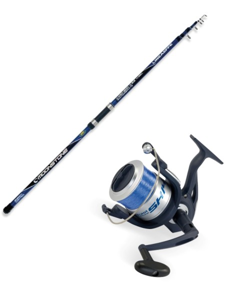 Kit Surfcasting Canna a scelta + Mulinello Shizuka sk14 7000