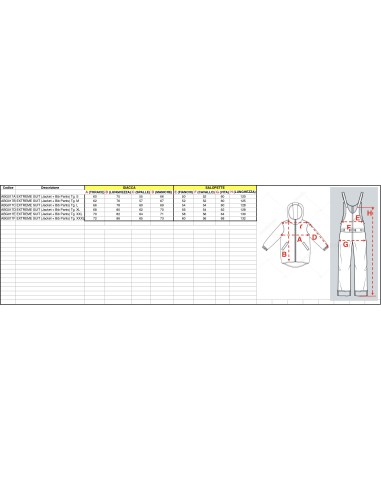 Colmic Extreme Suit - Completo invernale Giacca...