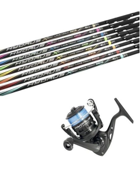 Kit Trota Lago Canna Trabucco Hydrus XSC + Mulinello Trabucco Hydrus XF