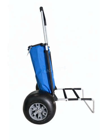 Carrello Yuki in alluminio con ruote grandi -...