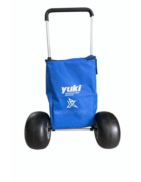 Carrello Yuki in alluminio con ruote grandi - Carrello Porta Attrezzatura
