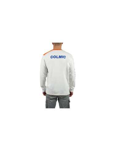 Colmic T-SHIRT LONG SLEEVES WHITE - Maglia...