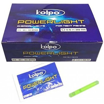 Kolpo Power Light da Pesca 4.5x39 mm Starlight Confezione da 50 Pezzi